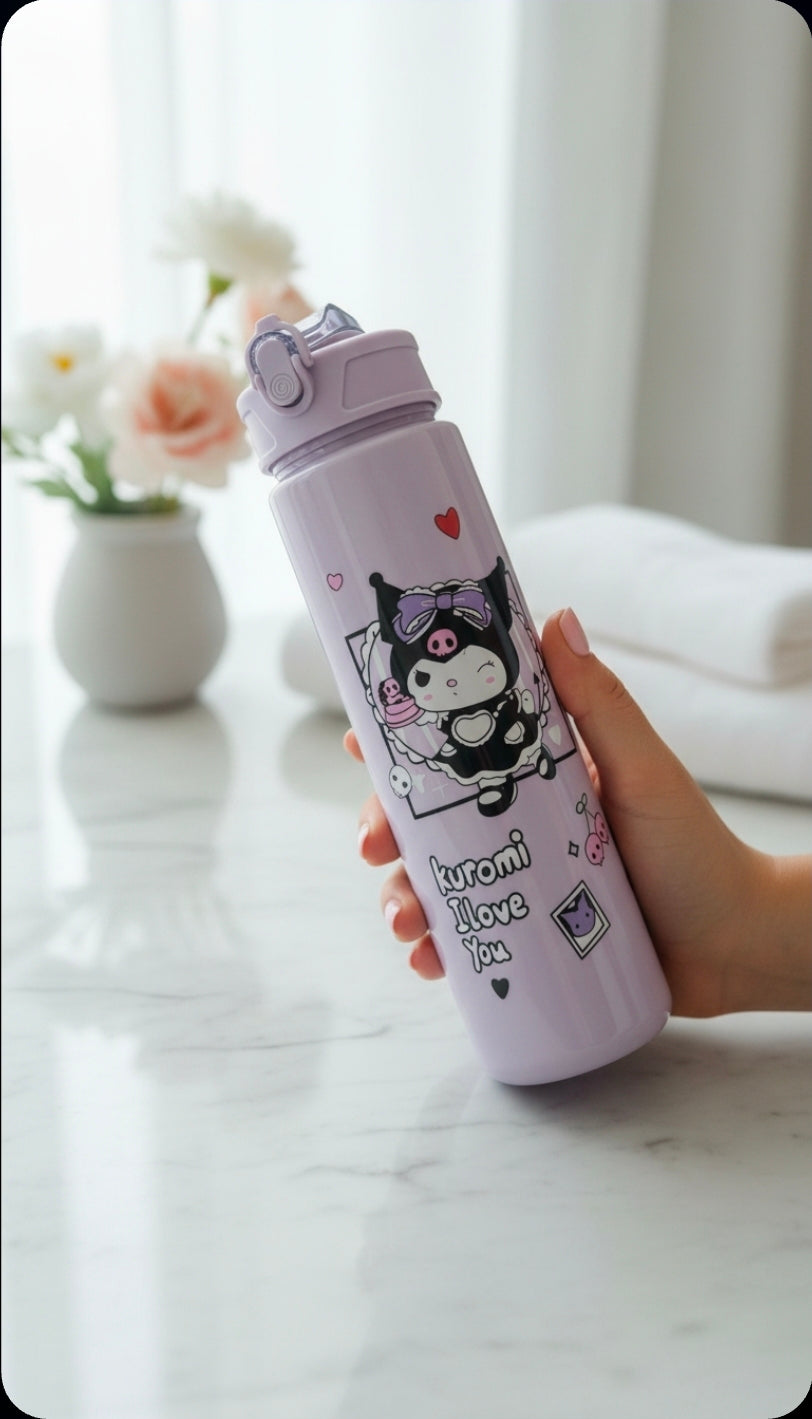 Kuromi Water Bottle